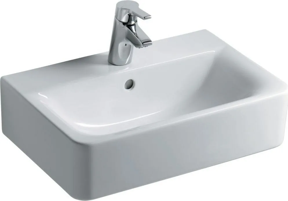 تصویر 5 از روشویی کابینتی با طراحی مینیمال و دستگیره‌ های مخفی